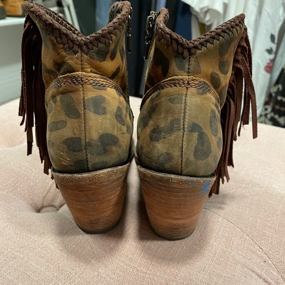 Liberty Black leopard booties - Picture 5 of 6